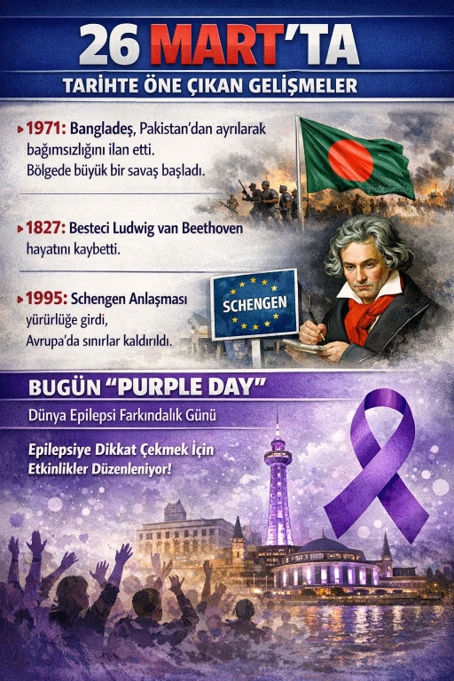 26 Mart: D&uuml;nya ve T&uuml;rkiye G&uuml;ndemi