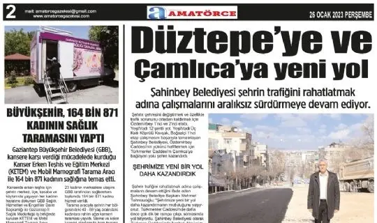 Amat&ouml;rce Gazetesi 743.Sayı 2.Sayfa