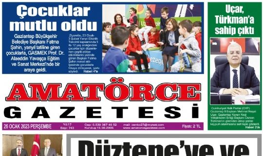 Amatörce Gazetesi 743.Sayı 1.Sayfa