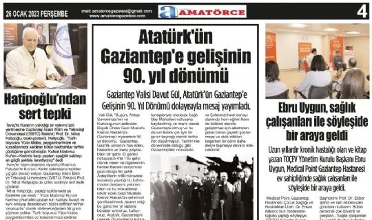 Amat&ouml;rce Gazetesi 743.Sayı 4.Sayfa