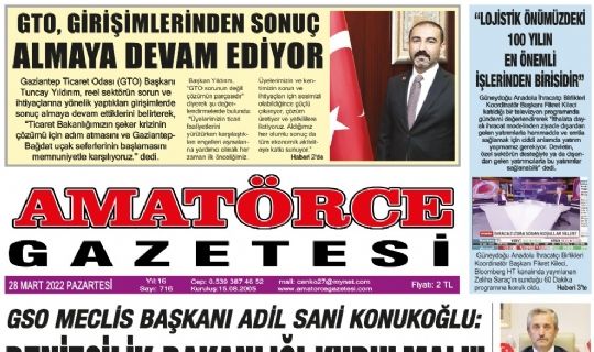 Amatörce Gazetesi 716.Sayı 1.Sayfa