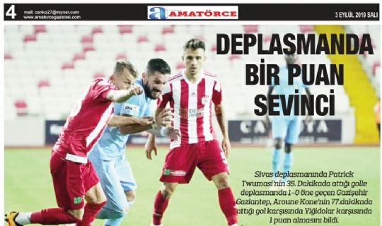 AMATÖRCE GAZETESİ 14 YAŞINA GİRDİ