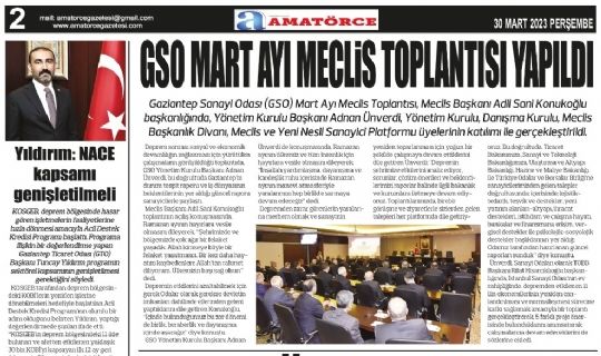 Amatörce Gazetesi 746.Sayı 2.Sayfa
