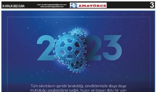 Amatörce Gazetesi 741.Sayı 3.Sayfa