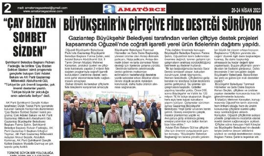 Amatörce Gazetesi 747.Sayı 2.Sayfa