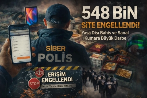 548 Bin Site Engellendi! Yasa Dışı Bahis ve Sanal Kumara B&uuml;y&uuml;k Darbe