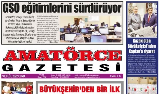 Amatörce Gazetesi 728.Sayı 1.Sayfa