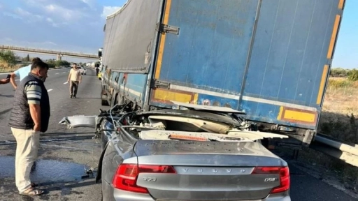 Adana’dan Gaziantep’e Giden Yolda Feci Kaza