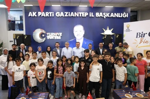AK PARTİ GAZİANTEP&rsquo;TEN EĞİTİME G&Ouml;N&Uuml;LDEN DESTEK