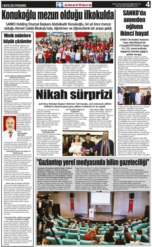 Amatörce Gazetesi 841. Sayı 4. Sayfa 