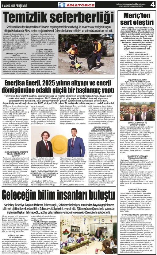Amatörce Gazetesi 842. Sayı 4. Sayfa 