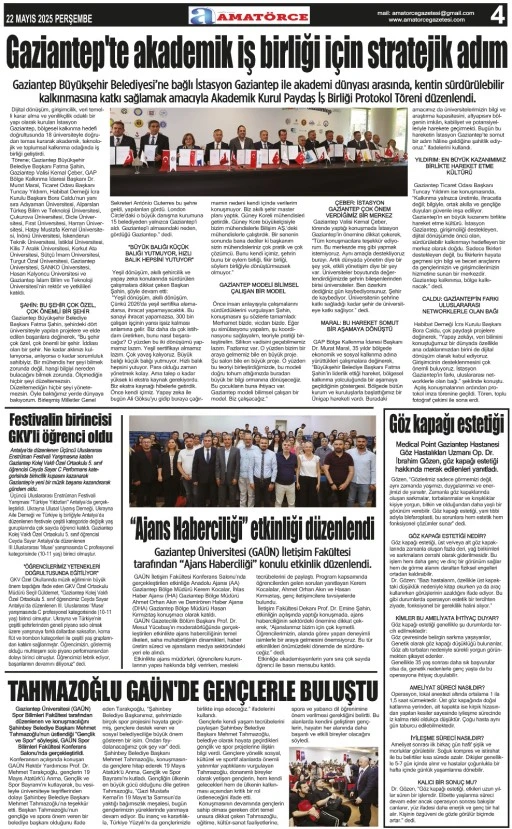 Amatörce Gazetesi 844. Sayı 4. Sayfa 