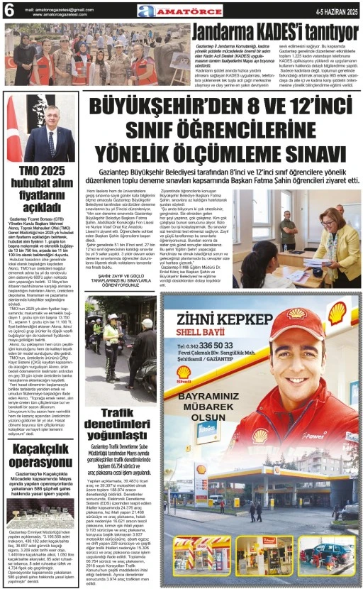 Amatörce Gazetesi 846. Sayı 6. Sayfa 