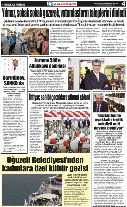 Amatörce Gazetesi 851. Sayı 4. Sayfa 