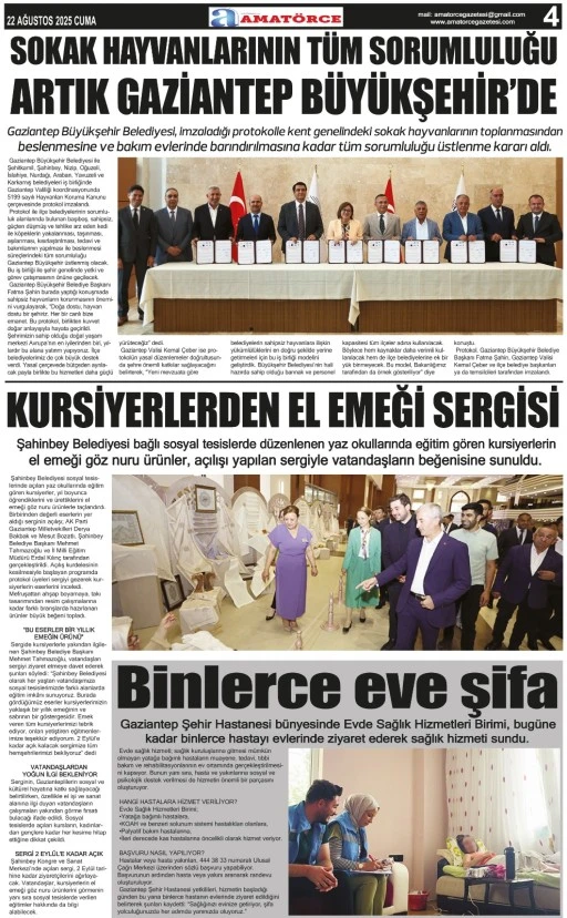 Amatörce Gazetesi 857. Sayı 4. Sayfa 