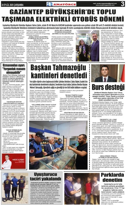 Amatörce Gazetesi 860. Sayı 3. Sayfa 
