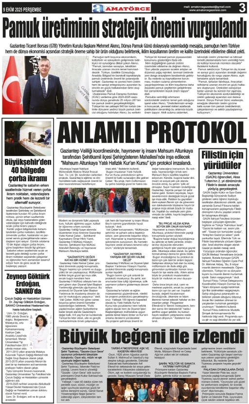 Amatörce Gazetesi 862. Sayı 3. Sayfa 
