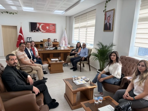 Avrupa Konseyi Kalkınma Bankası Temsilcilerinden Mardin Sağlık Müdürüne ziyaret