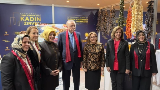 Başkan Şahin, Cumhurbaşkanı Erdoğan ile bir araya geldi