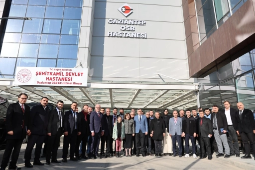 Başkan Şahin&rsquo;den Diğer OSB&rsquo;lere Davet: Bu Hastane T&uuml;rkiye&rsquo;ye &Ouml;rnek Olmalı