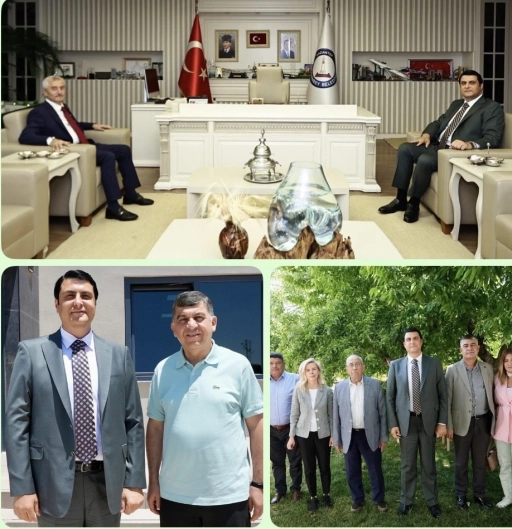 Başkan Umut Yılmaz’dan Bayramda Birlik Mesajı: Tahmazoğlu ve Eski Başkanlarla Bayramlaştı