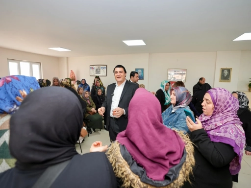 Başkan Umut Yılmaz&rsquo;dan Kadınlara Destek Ziyareti