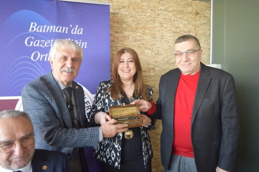 Batman &Ccedil;alışan Gazeteciler Derneği'nde Hatice T&uuml;rkan d&ouml;nemi