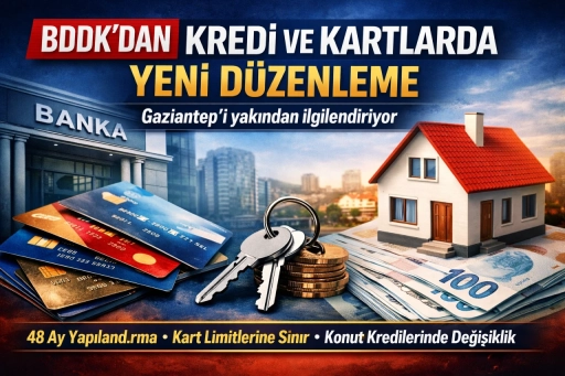 BDDK&rsquo;dan Milyonları İlgilendiren Kararlar! Gaziantepliler Dikkat!