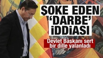 Bolivya Devlet Başkanı Arce'yi çılgına çeviren darbe iddiası! Sert cevap