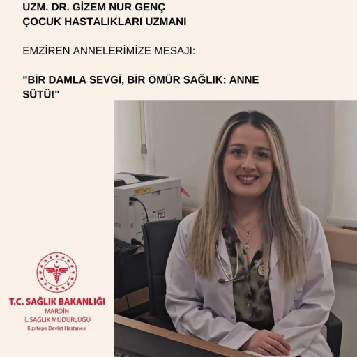 &Ccedil;ocuk Uzmanı Gen&ccedil;'ten  anne s&uuml;t&uuml; vurgusu