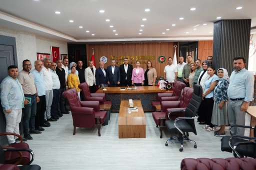 Derya Bakbak, Gaziantep'te Sendika Temsilcileriyle Buluştu
