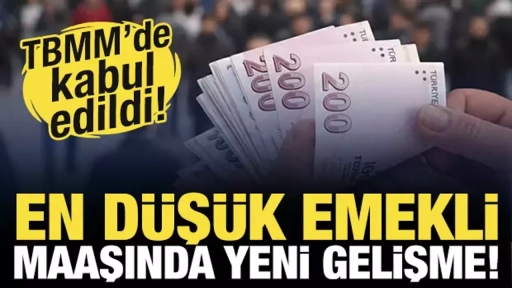 En D&uuml;ş&uuml;k Emekli Aylığı 20 Bin Liraya Y&uuml;kseltildi