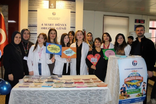 GA&Uuml;N Hastanesi&rsquo;nde Obeziteye Karşı Farkındalık Etkinliği