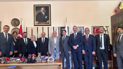 Gaziantep Barosu'ndan Sermet Atay'a ziyaret