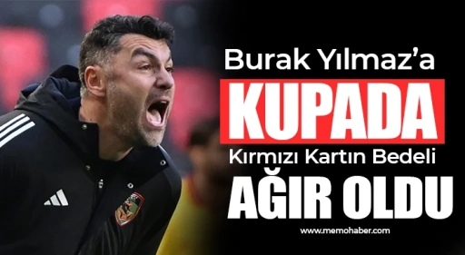 Gaziantep FK Teknik Direkt&ouml;r&uuml; Burak Yılmaz&rsquo;a 3 Ma&ccedil; Men Cezası