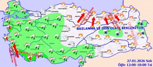 Gaziantep İ&ccedil;in Hava Alarmı, Kuvvetli Yağış Kapıda