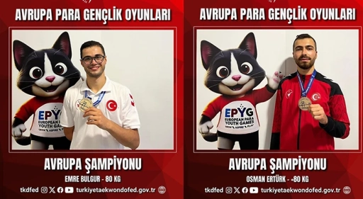 Gaziantep’in Şampiyon Sporcuları Avrupa Birincisi Oldu