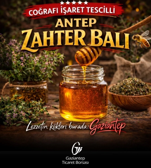 Gaziantep&rsquo;in Tescilli Değeri: Antep Zahter Balı