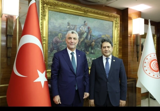 Gaziantep Milletvekili Ali Şahin’den Ticaret Bakanı Ömer Bolat’a Ziyaret