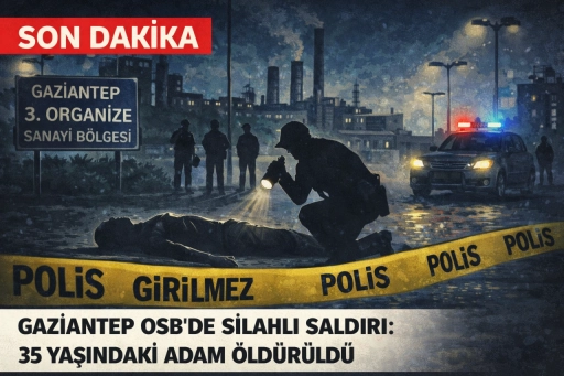 Gaziantep OSB&rsquo;de Silahlı Saldırıda 35 Yaşındaki Ali H. Hayatını Kaybetti