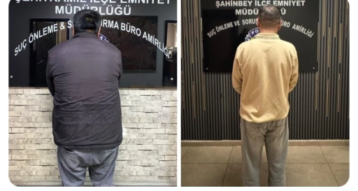 Gaziantep&rsquo;te Aranan H&uuml;k&uuml;ml&uuml;ler Yakalandı: Biri Cinayetten, Biri Karşılıksız &Ccedil;ekten