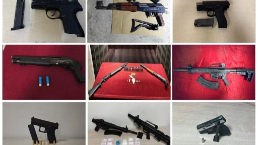 Gaziantep’te Çok sayıda ruhsatsız silah ele geçirildi!