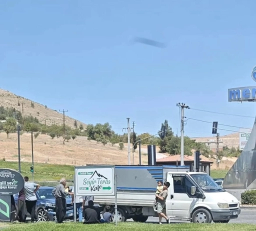 Gaziantep’te havaalanı yolunda kaza