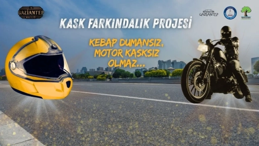 Gaziantep’te Kask Farkındalık Projesi başvuruları başladı