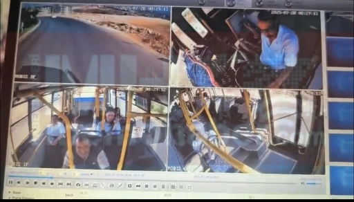 Gaziantep’te Minibüs Şoförü Direksiyon Başında Hayatını Kaybetti