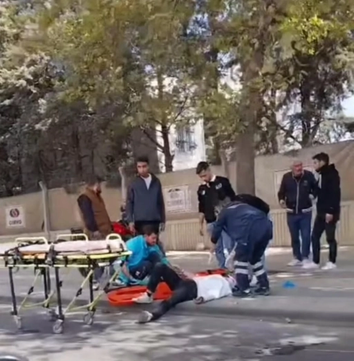 Gaziantep'te Otogar Yanında Kaza!