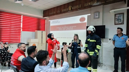 Gaziantep’te Sessiz Kahramanlara Uygulamalı Eğitim