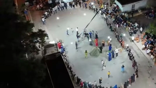Gaziantep’te sokak düğünü yapan yandı!