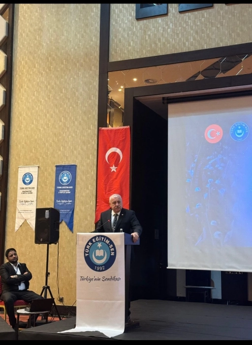 Gaziantep’te Türk Eğitim-Sen Kongrelerine TBMM İdari Amiri Sermet Atay’dan Destek