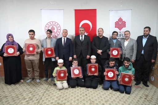 Gaziantep Vakıflar B&ouml;lge M&uuml;d&uuml;rl&uuml;ğ&uuml;&rsquo;nden G&ouml;rme Engelli Hafızlara Anlamlı Destek